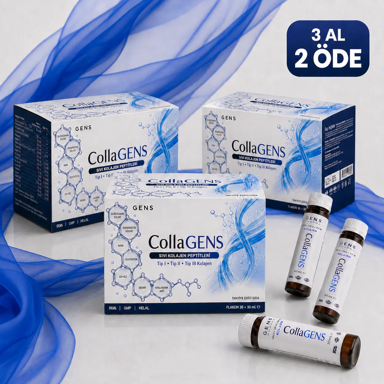 CollaGENS 3 kutu 3 Al 2 Öde ürün görseli